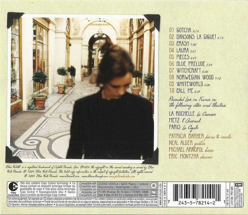 Patricia Barber - Live: A Fortnight In France