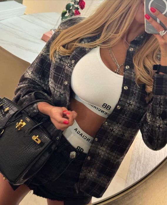 Комплект Balenciaga Білизна Топ Chrome Hearts Купальник Мiu Miu