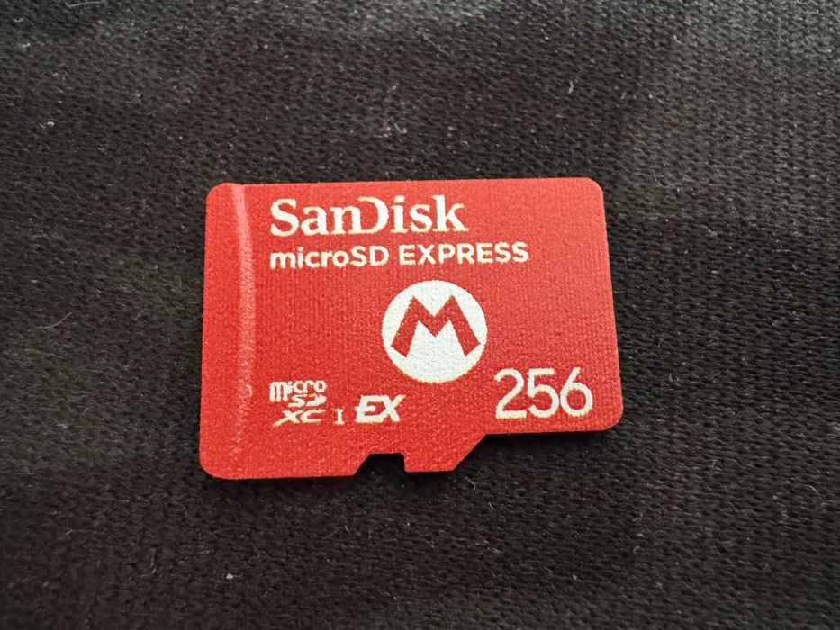 NS2 microSD Express card 256 GB Sandisk