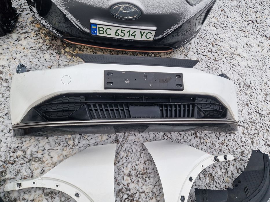Kia ev 6, бампер передній, light, wind,