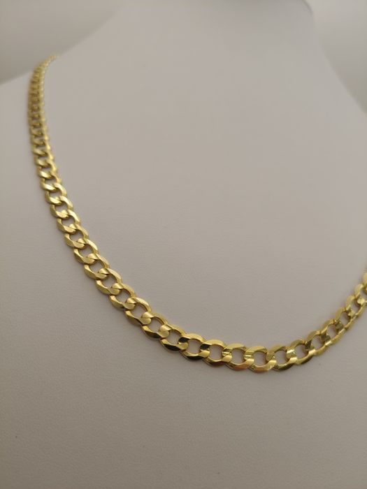 Złoty Łańcuszek Pancerka Pr.585 14K Nowy 55cm