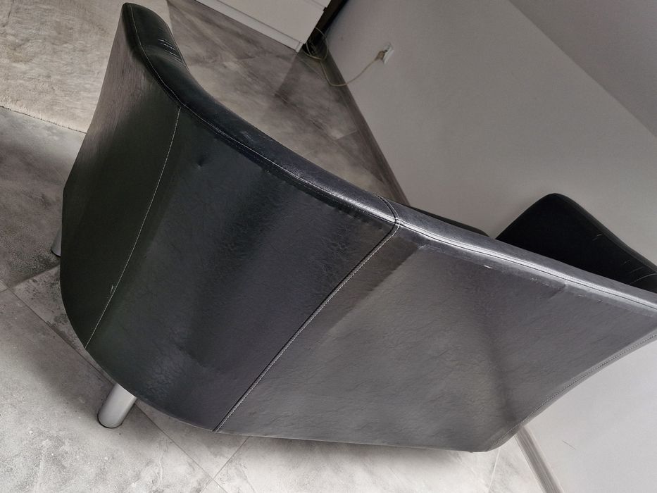 Mini kanapa  sofa brązowa