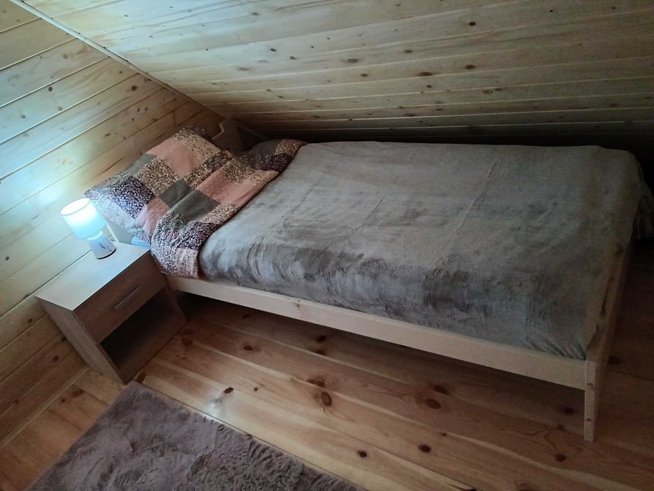 Domek z jacuzzi na wynajem w Komarówce gm. Sosnowica