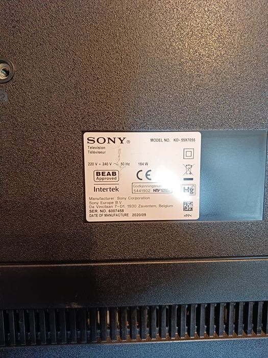 Telewizor Sony KD-55X7055 Smart TV