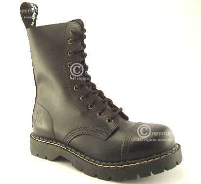 10 dziurowe glany Busta Grip czarne roz. 37