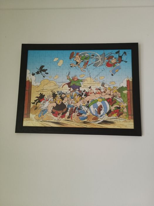 Quadros em puzzle. Tema Asteriz