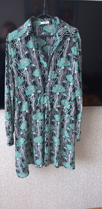 Стильна блуза туніка великого розміру.