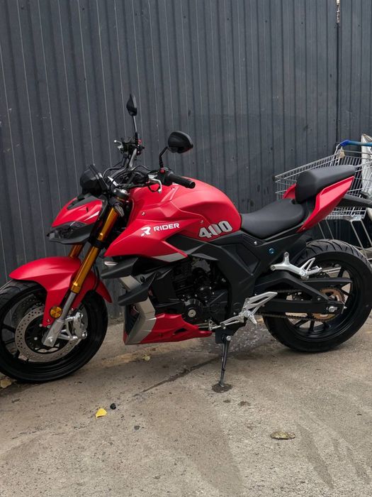 Мотоцикл RIDER Dukati V4 400 Інжектор, Рідина, 2циліндри