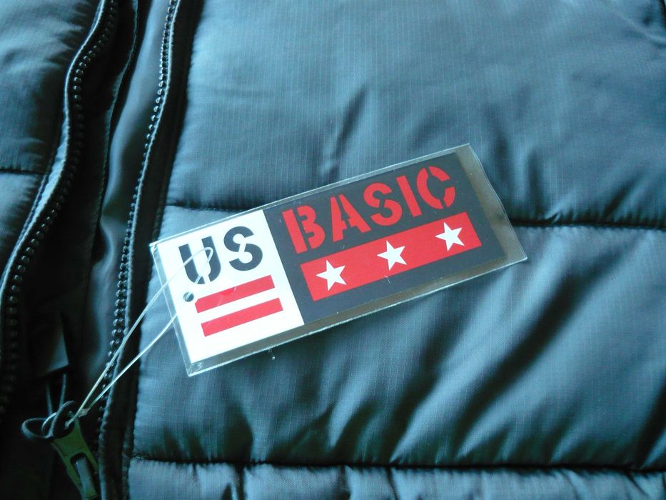 Colete acolchoado sem mangas - US Basic Original - Novo com etiqueta