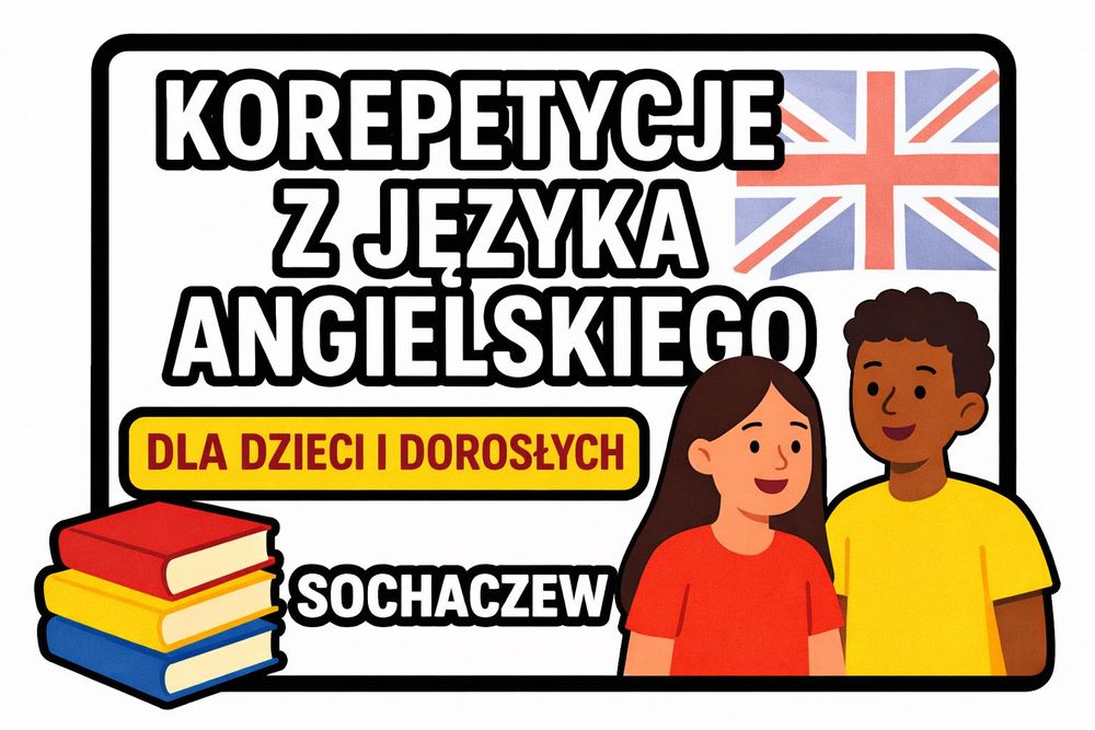 Korepetycje język angielski dla dzieci i dorosłych
