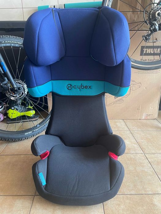 Fotelik samochodowy Cybex SOLUTION x-fix 15-36 kg niebieski