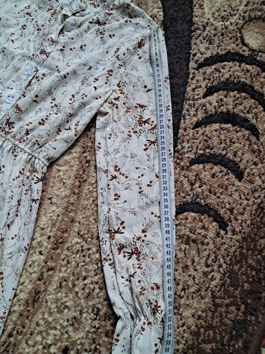 Шифонова сукня в квіточку