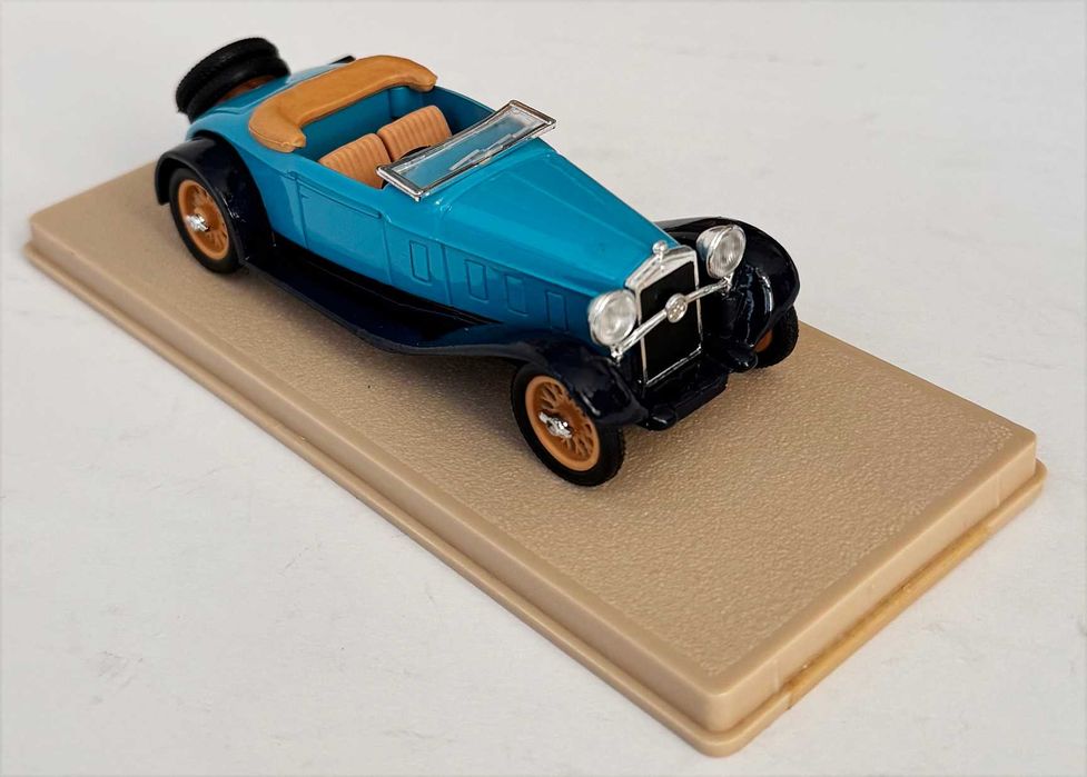 Eligor_DELAGE D8S Cabriolet 1932. Ref. 1003 Escala 1/43. Completo, como novo.