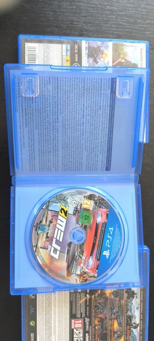 The crew 2/Call of duty black ops 4/Star wars battlefront PlayStation 4