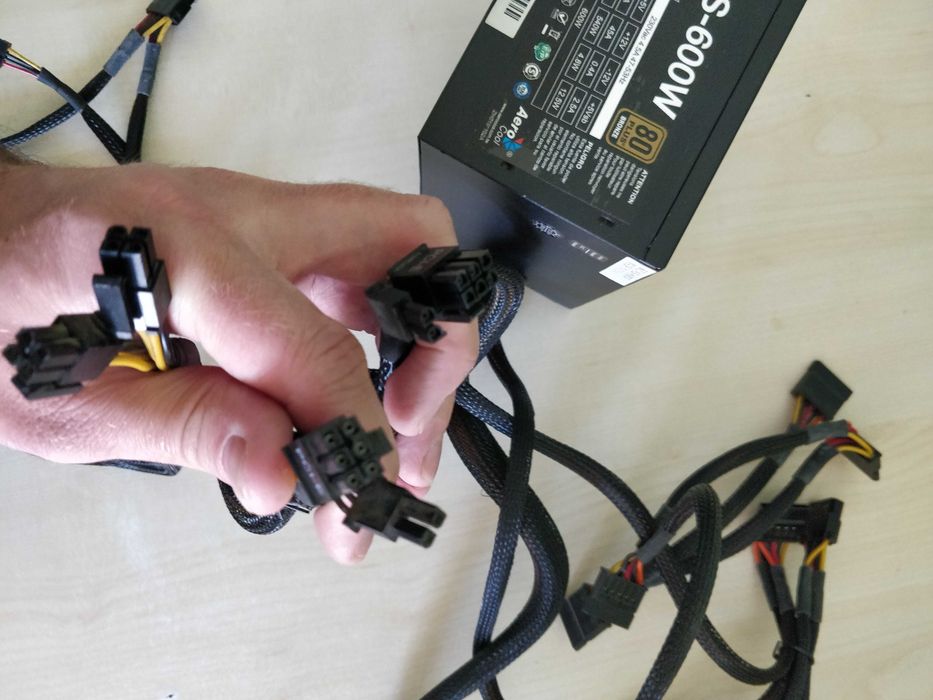 Блок питания 800вт 80bronze  cpu 4+4 video 8+8 pin