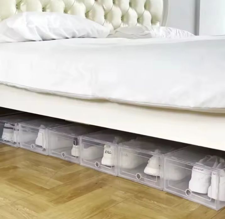 6 Caixas organizadoras de sapatos (Novas)