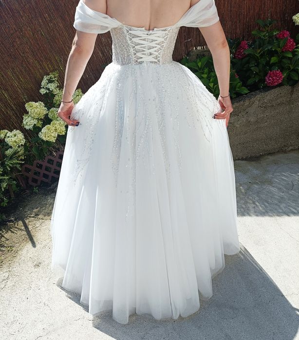 Piękna suknia ślubna blink Glamour Princessa