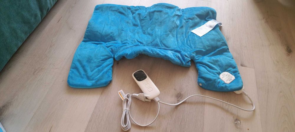 Електрогрілка Rilatemp HG1N2 для шиї плечей спини 200W Heating Pad 6 режимів таймер электро грелка накидка