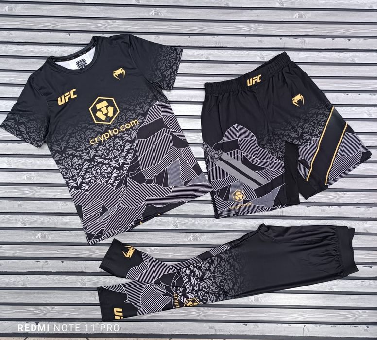 Venum ufc , rdx комплект для тренувань, рашгард з лосінами