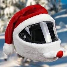 Новорічний чехол Santa Helmet