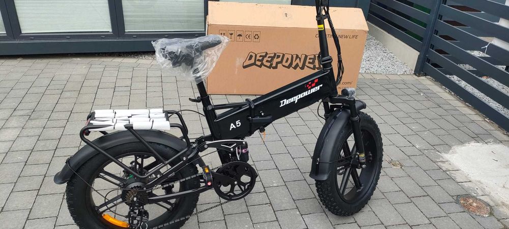 Składany rower elektryczny A5 fatbike