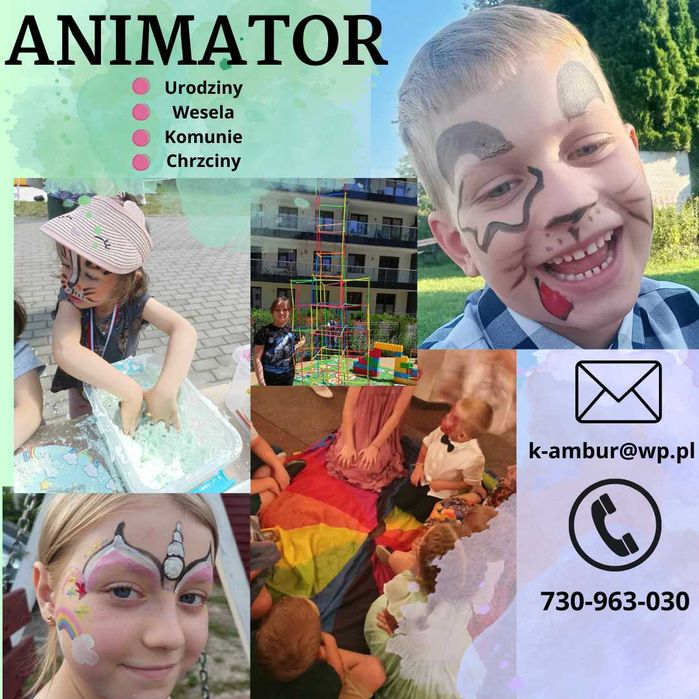 ANIMATOR Warszawa i okolice!