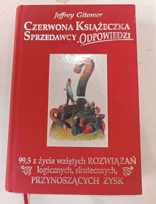 Czerwona książeczka sprzedawcy odpowiedzi Jeffrey Gitomer
