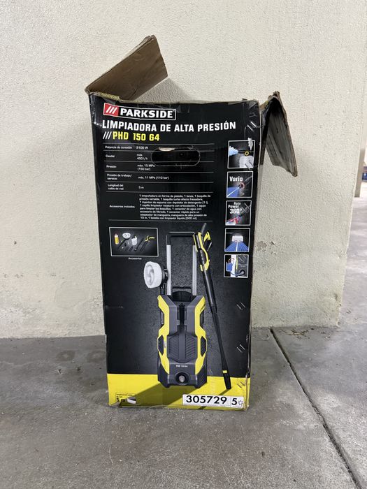 Maquina de lavar de pressão 130 bar AVARIADA