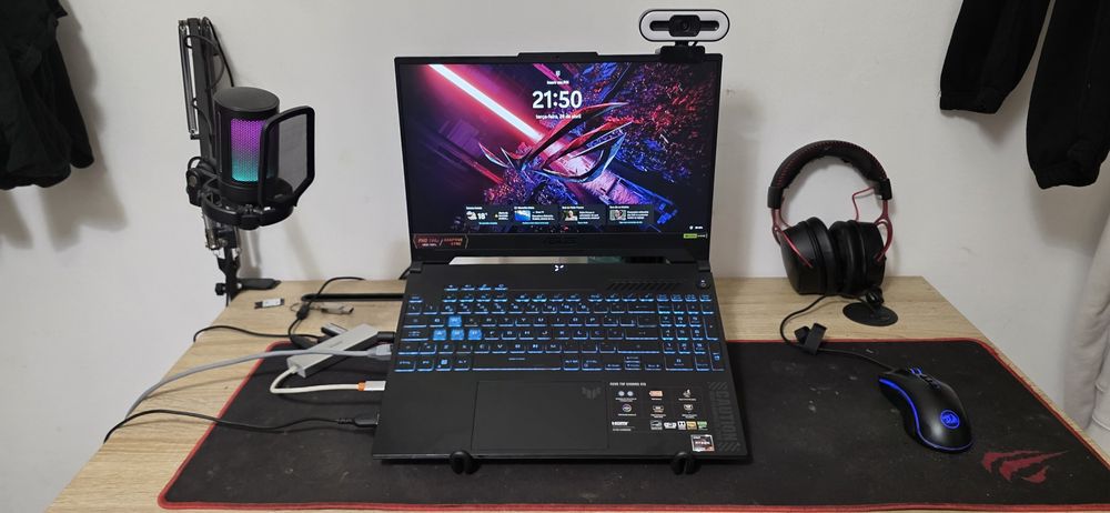 Portátil ASUS TUF Gaming A15 - RTX 4060 - 140w - 16gb RAM - 512gb VRAM