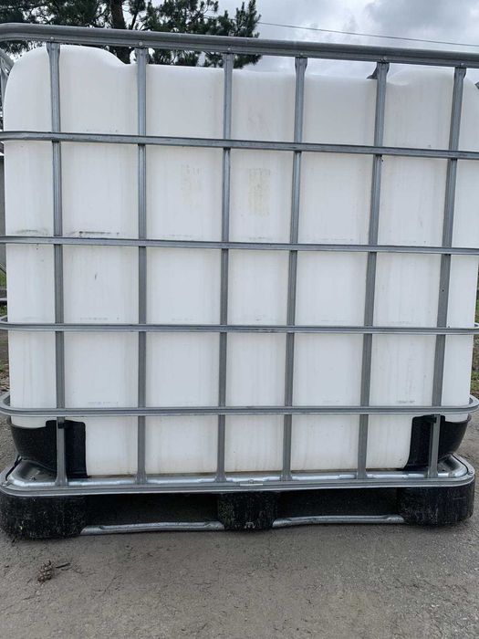 Єврокуб, Бочка 1000л б/в. Відро металеве 25л б/в з кришкою під хомут