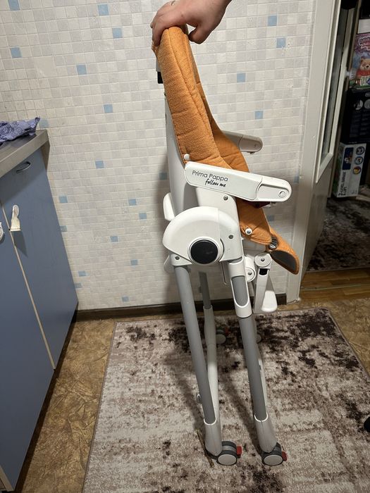 Стільчик для годування Peg-perego Prima Pappa follow me Arancia