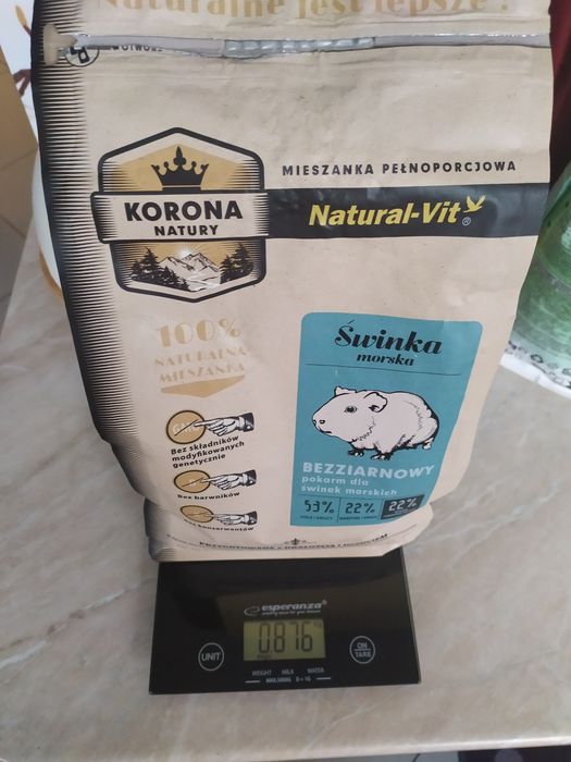 Karma natural-vit korona natury świnka morska