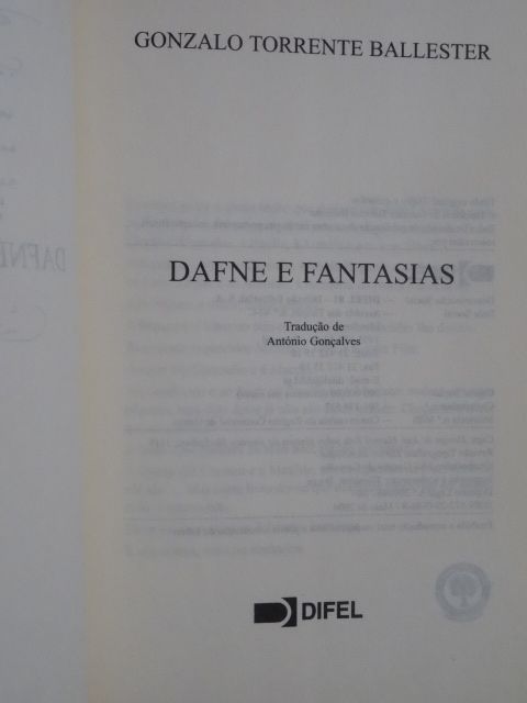Dafne e Fantasias de Gonzalo Torrente Ballester