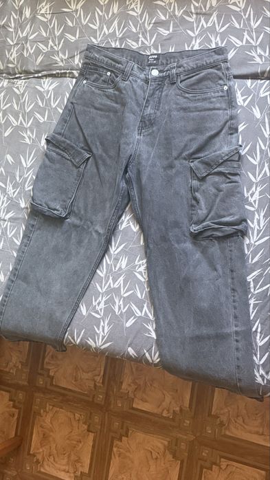 Джинси карго з карманами, Cropp, штани, джогери. Baggy 32/32