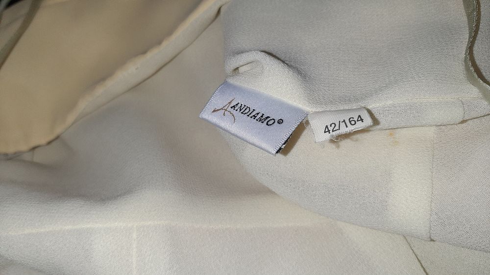 Żółta suknia 42 Andiamo Studio Mody