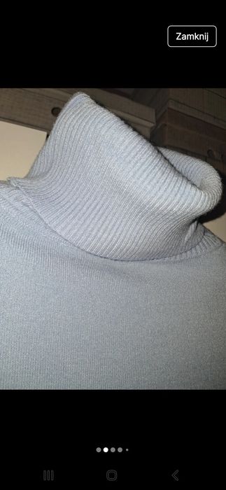 Golfik błękit do L/XL