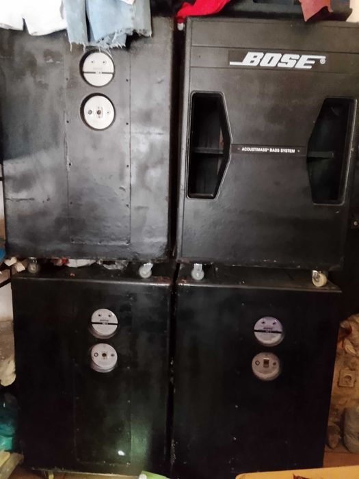 pa 8 colunas bose excelente som