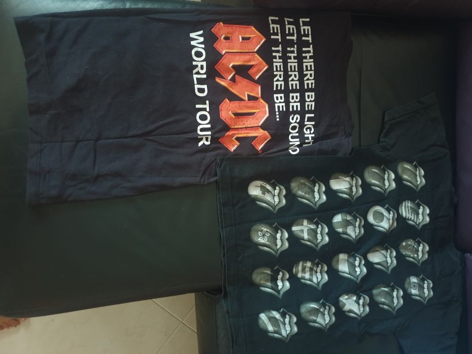 T-shirt vans marvel lego star wars leves Pepe AC/DC Rolling Stones