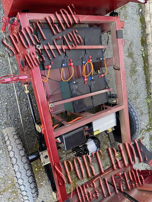 Грузовой электро скутер Crosser Cargo MAX 60V58A Cargo 16 Вантажний