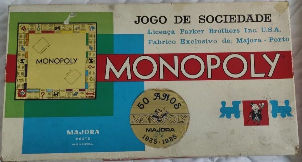 Monopólio edição especial 50 anos