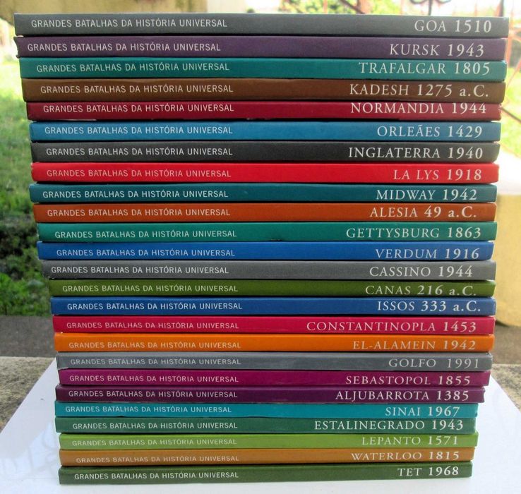 Livros Grandes Batalhas da História Universal