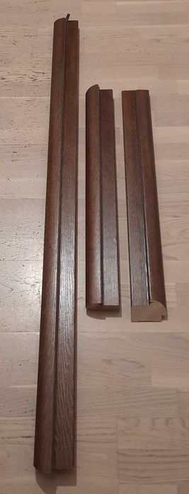 Коробка дверна сосна+шпон дуб браун Термінус (обрізки нові)