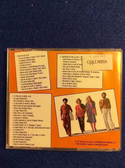 CD dos Pequeña Compañía, "Cha Cha Chas"