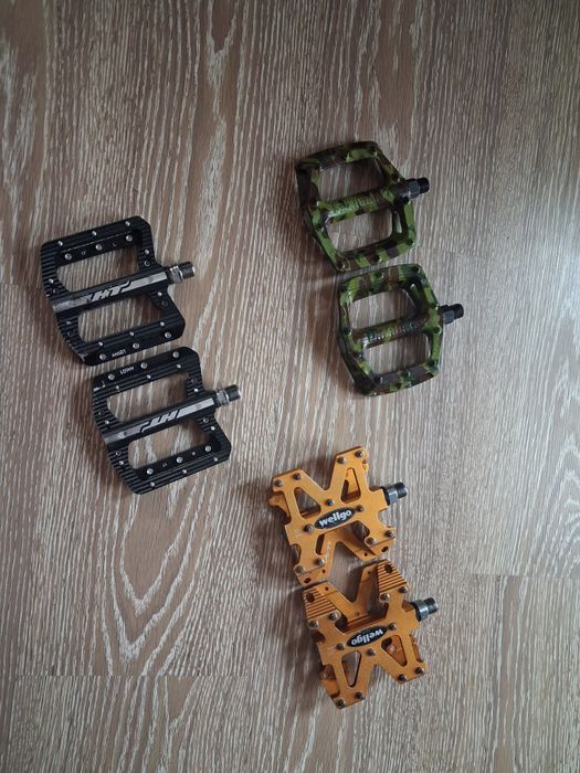 Педалі Dmr Bikes V6, Wellgo B-77, HT Components ANS01 педалі велосипеда топталки