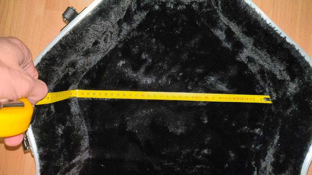 Estojo Hardcase para guitarra clássica/acústica