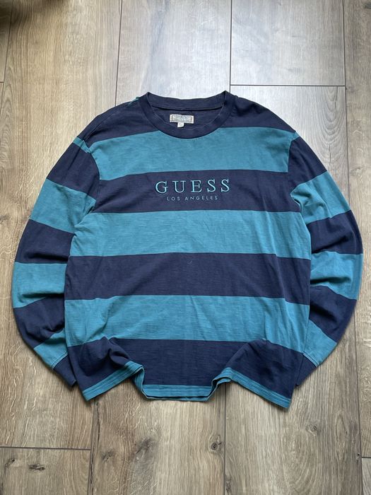 Лонгслів Guess чоловічій. Rap/streetwear