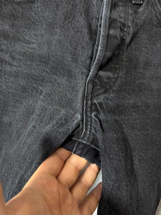 Spodnie szare Levi’s 501 damskie jeansy W23 L30 dżinsy