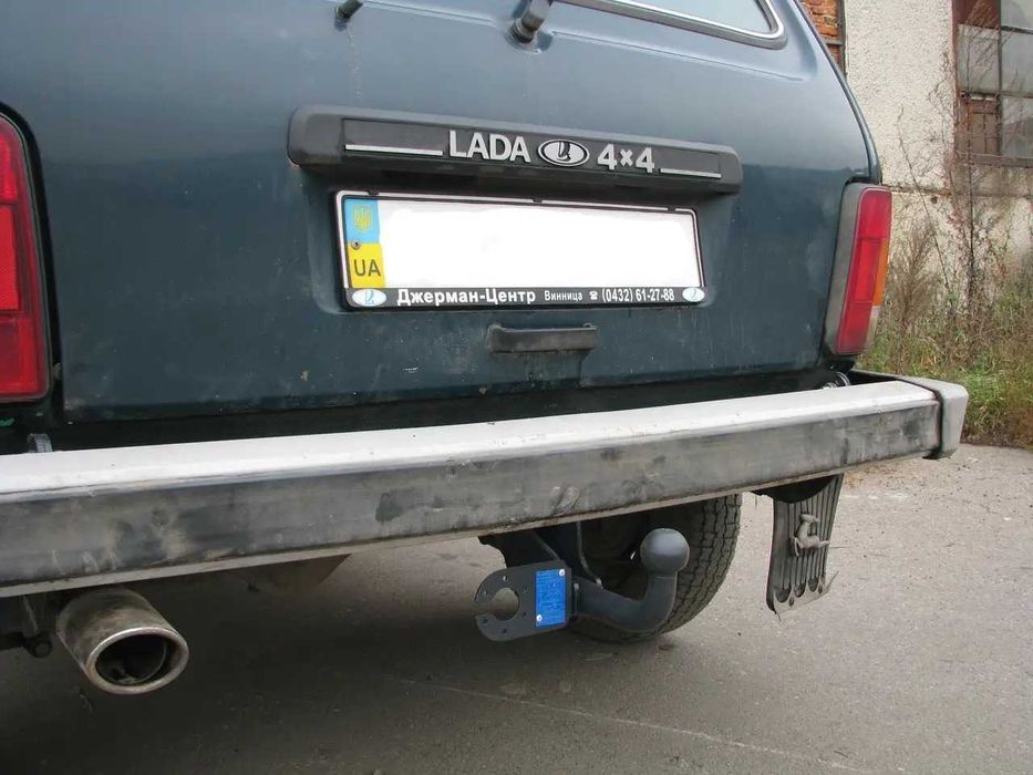 Фаркоп ВАЗ НИВА 1977 - 2016 рр. Підсилений. Прицепное на Ниву