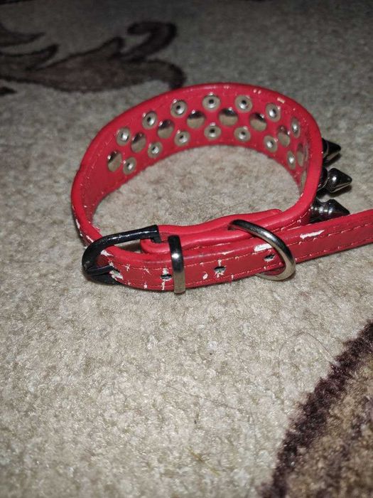 Нашийник для собак з металевими шипами