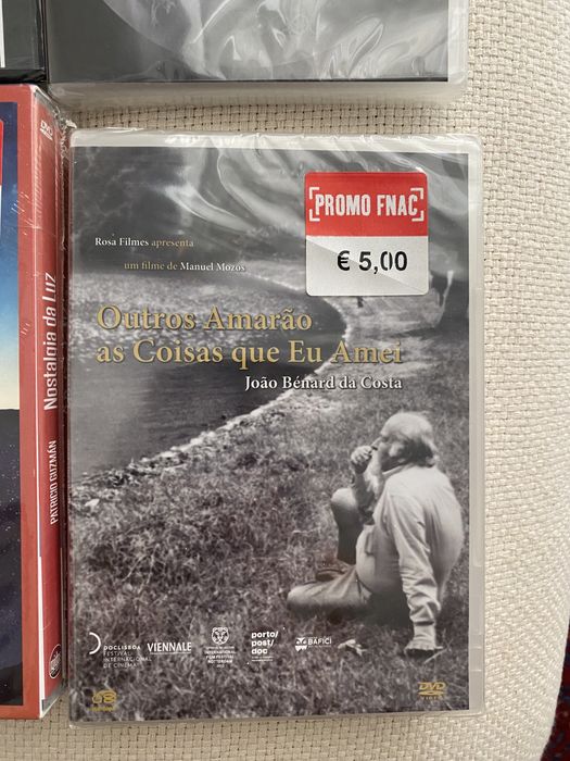 Conjunto 7 DVDs NOVOS embalados (Oferta de clássico)